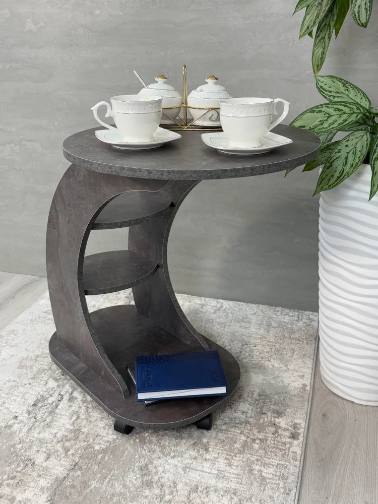 Стол журнальный тип 5 - ателье темный (1 место)