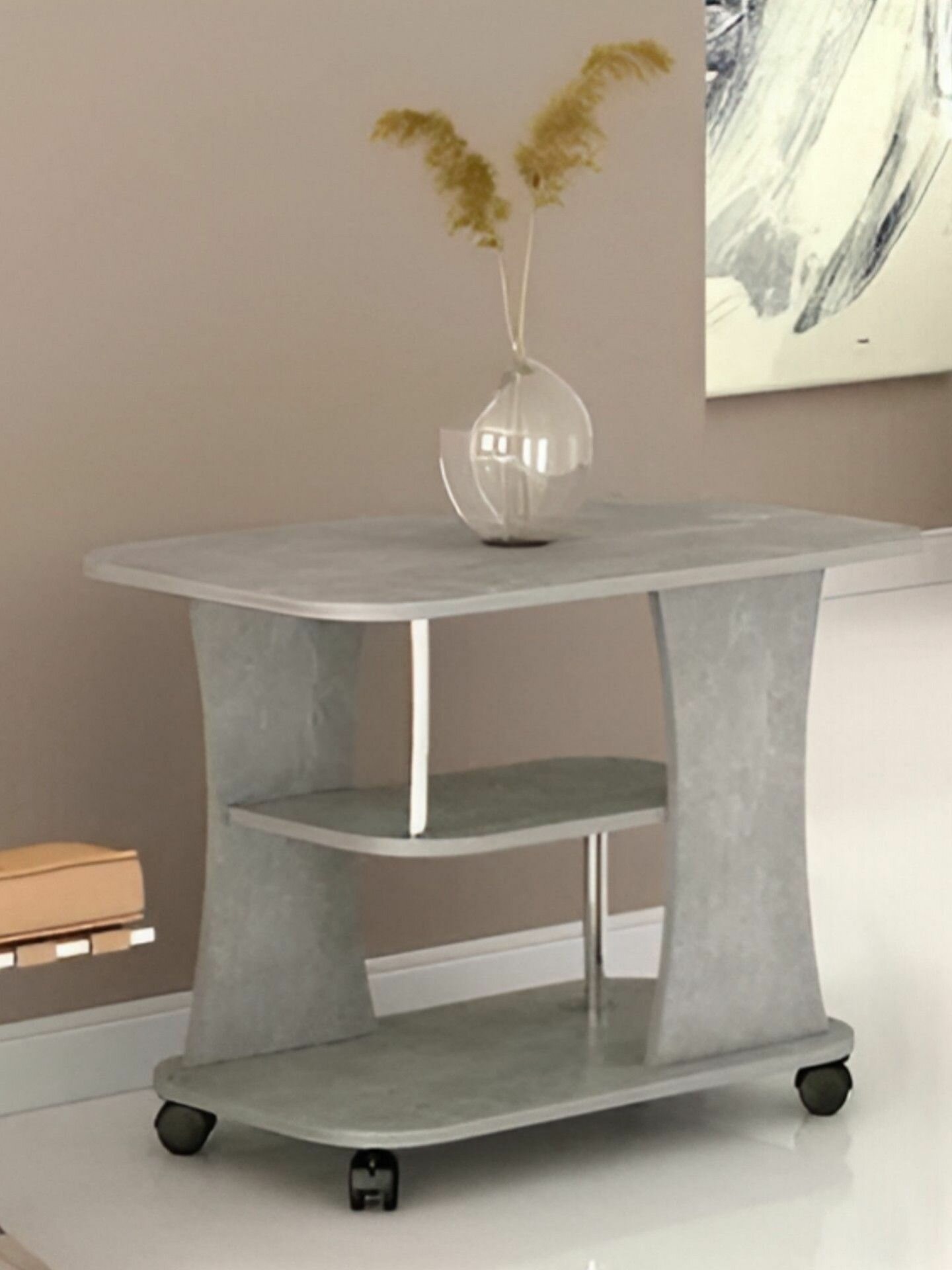 Стол журнальный тип 2 - ателье светлый (1 место)