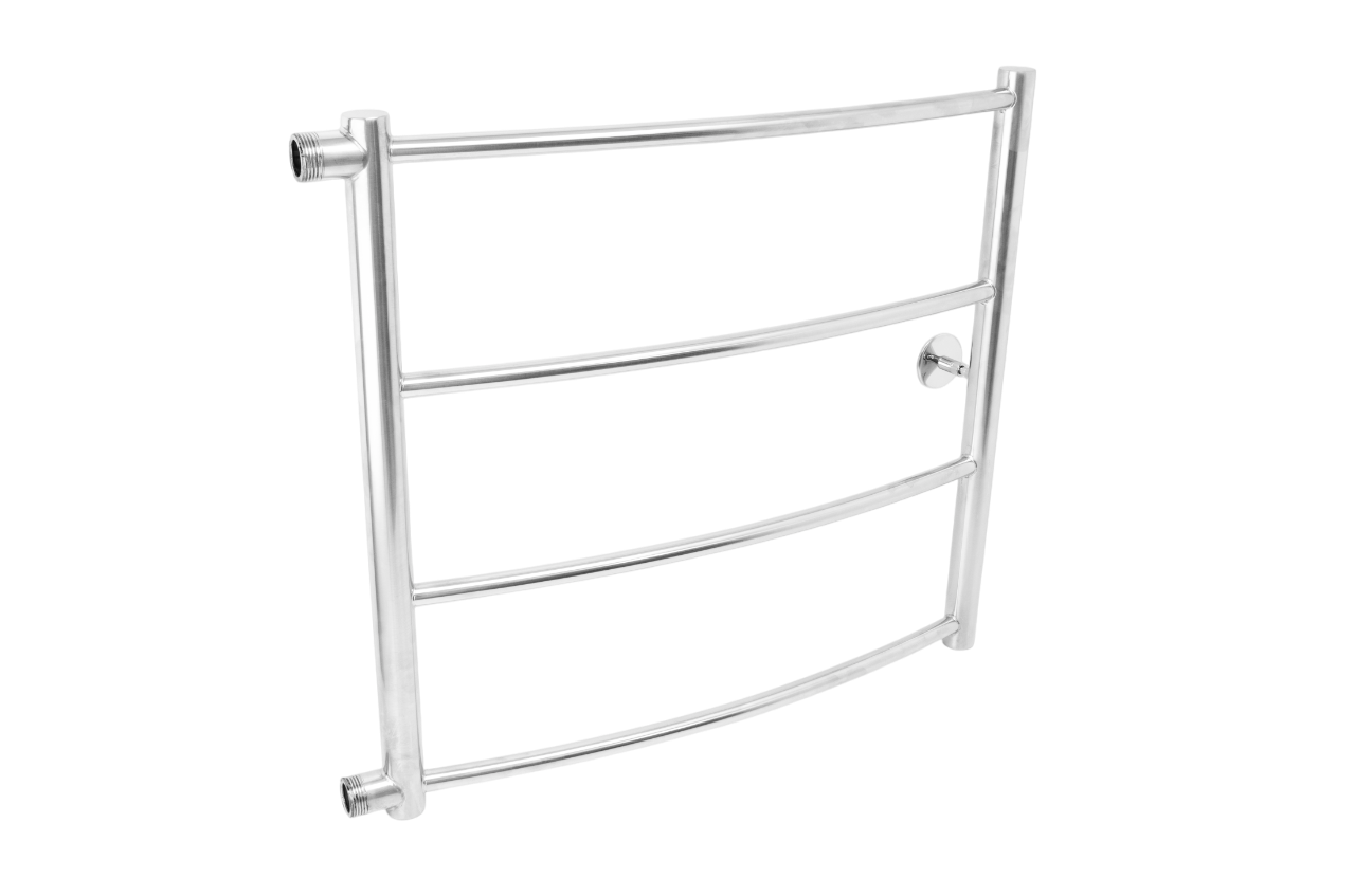 Полотенцесушитель Классик 1 50*60 боковое ф1" 4 перекладины (К-крепеж 1, Дуга) 07246