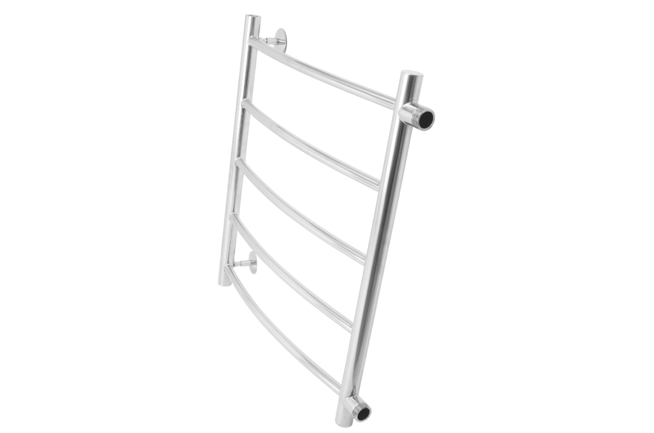 Полотенцесушитель Классик 2 50*60 ф1" 5 перекладин (К-боковое 50, Дуга) 07014