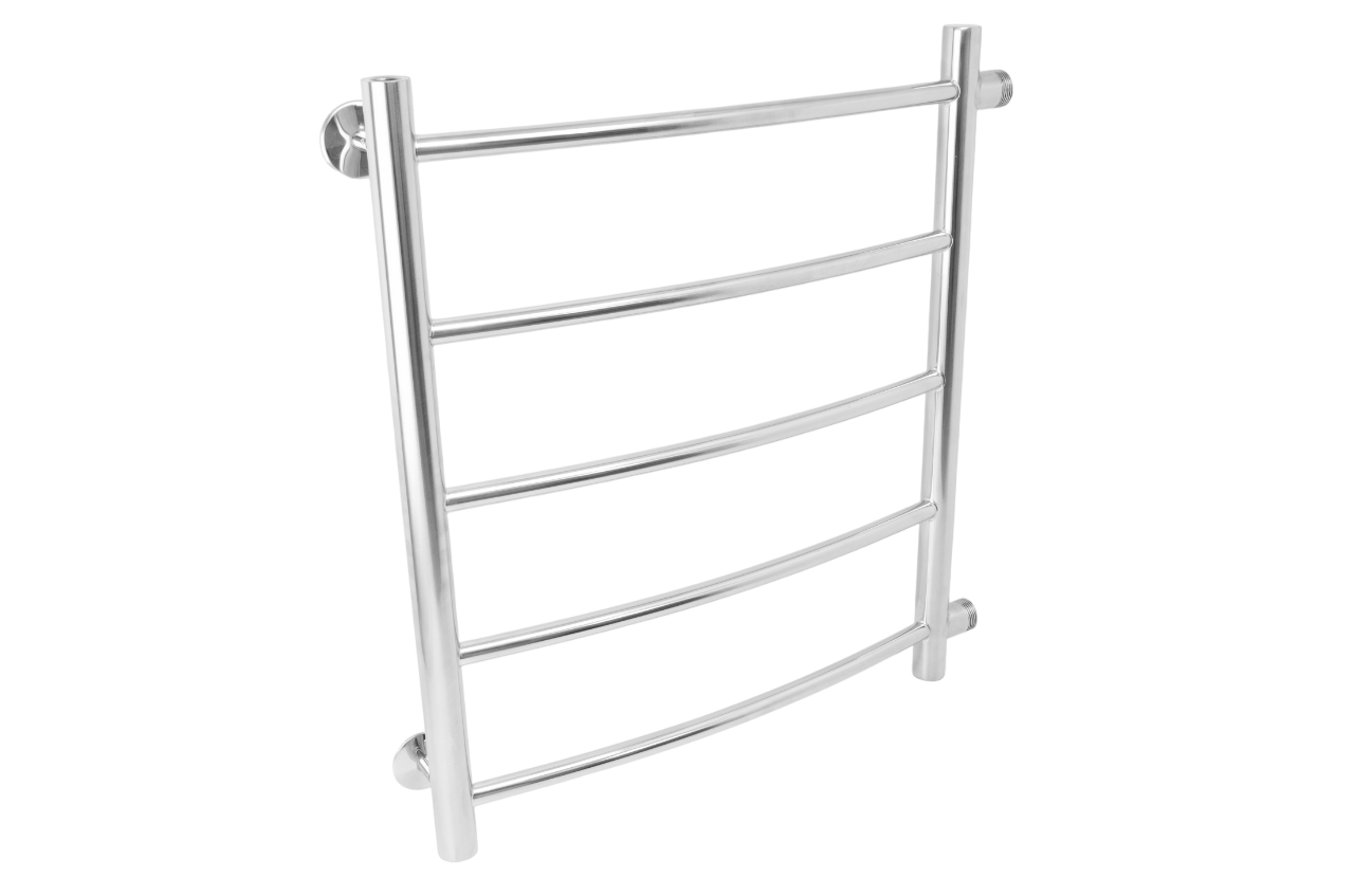 Полотенцесушитель Классик 2 50*60 ф1" 5 перекладин (К-боковое 50, Дуга) 07014