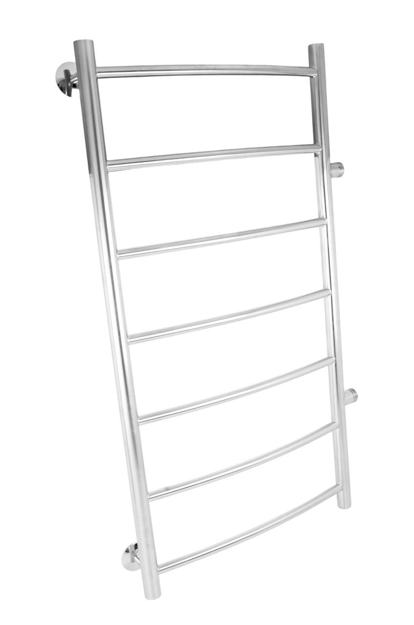 Полотенцесушитель Классик 2 50*100 ф1" 7 перекладин (К-боковое 50, Дуга) 07021