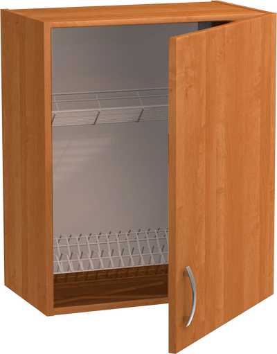 Шкаф для посуды 50 цвет Ольха (с сушкой) SANTREK HOME (ЛДСП)