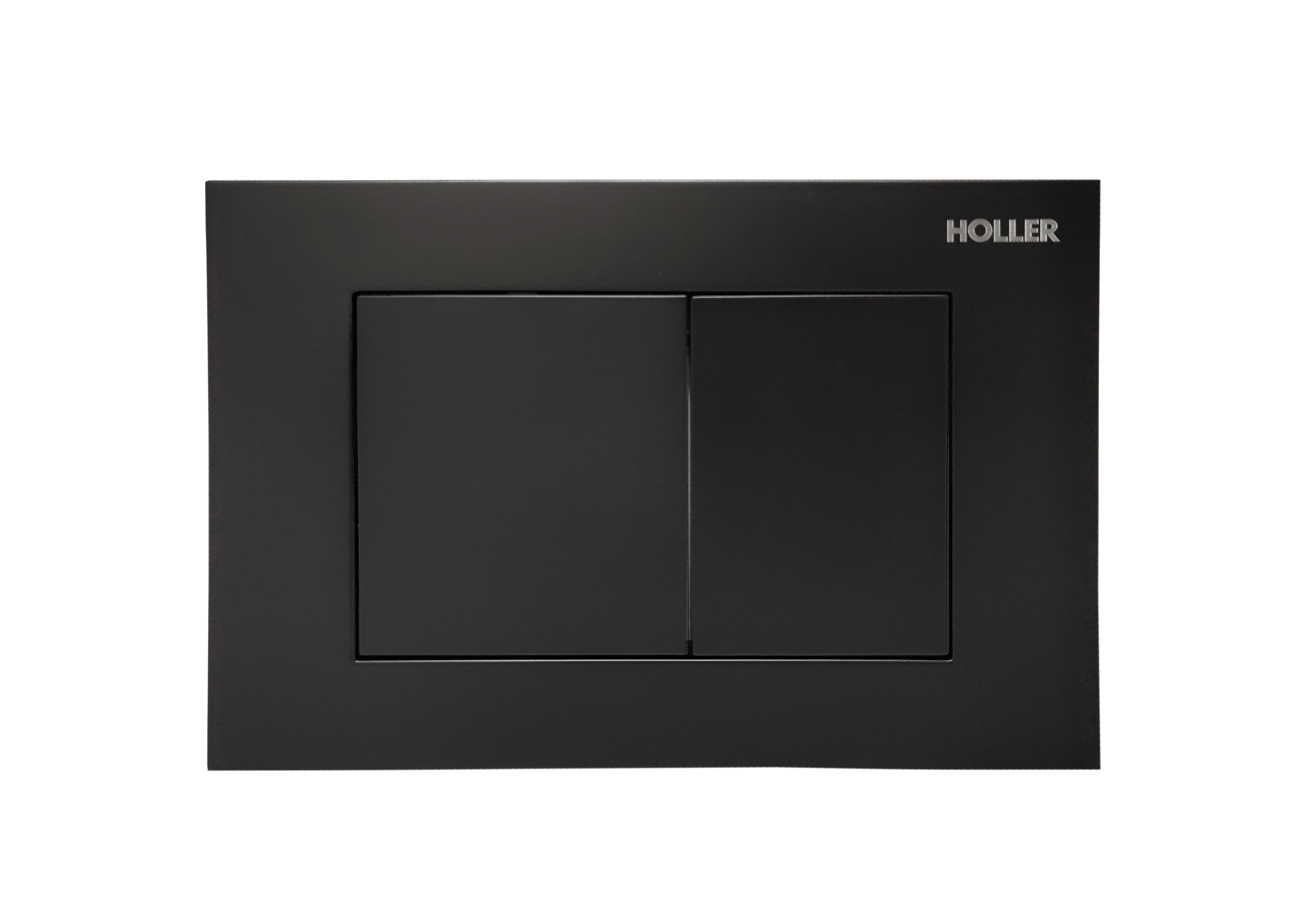 Инсталляция HOLLER MQ100 (комплект 3 в 1) + Унитаз подвесной безободковый HOLLER SHELL TORNADO (3.0),белый  + Клавиша смыва HOLLER MBE, черный матовый