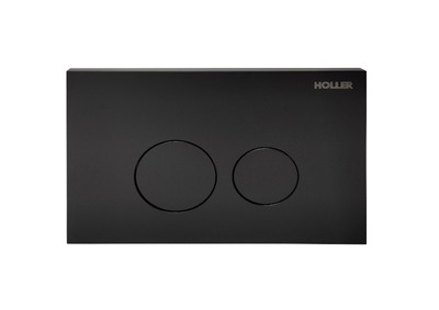 Инсталляция HOLLER MQ100 (комплект 3 в 1) + Унитаз подвесной безободковый HOLLER WALL TORNADO (3.0) , белый + Клавиша смыва HOLLER MBR, черный матовый