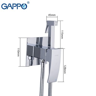 G7207-1 Гигиенический душ GAPPO встраиваемый (хром)