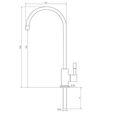 Фильтр проточный Барьер ПРОФИ Осмо 100, 5 ступеней, Лайт (в комплекте: кран, бак) Н151Р15