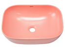 Раковина накладная HOLLER K-M6513PIK (455*320*135мм), розовый матовый