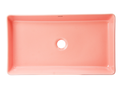 Раковина накладная HOLLER K-M6066PIK (410*340*145мм), розовый матовый