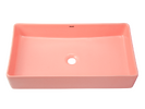 Раковина накладная HOLLER K-M6066PIK (410*340*145мм), розовый матовый