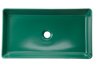 Раковина накладная HOLLER K-M6260-60JSP (610*345*110мм), темно-зеленый матовый