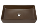 Раковина накладная HOLLER K-M6260-60BRN (610*345*110мм), коричневый матовый