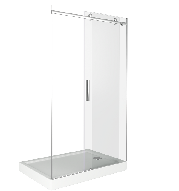 Душ.ограждение GOOD DOOR GALAXY WTW-170-C-CH Прямое, стекло Прозрачное 6мм (без поддона и автослива)