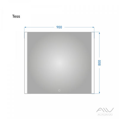Зеркало TESS 90 р-р: Alavann