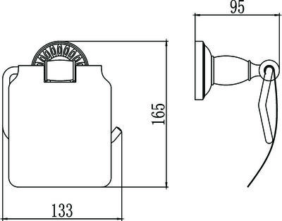 S-006651C (Держатель для туалетной бумаги) SAVOL
