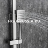 24802 Душевая система Frap d-35 с верхним душем НЕРЖАВЕЙКА