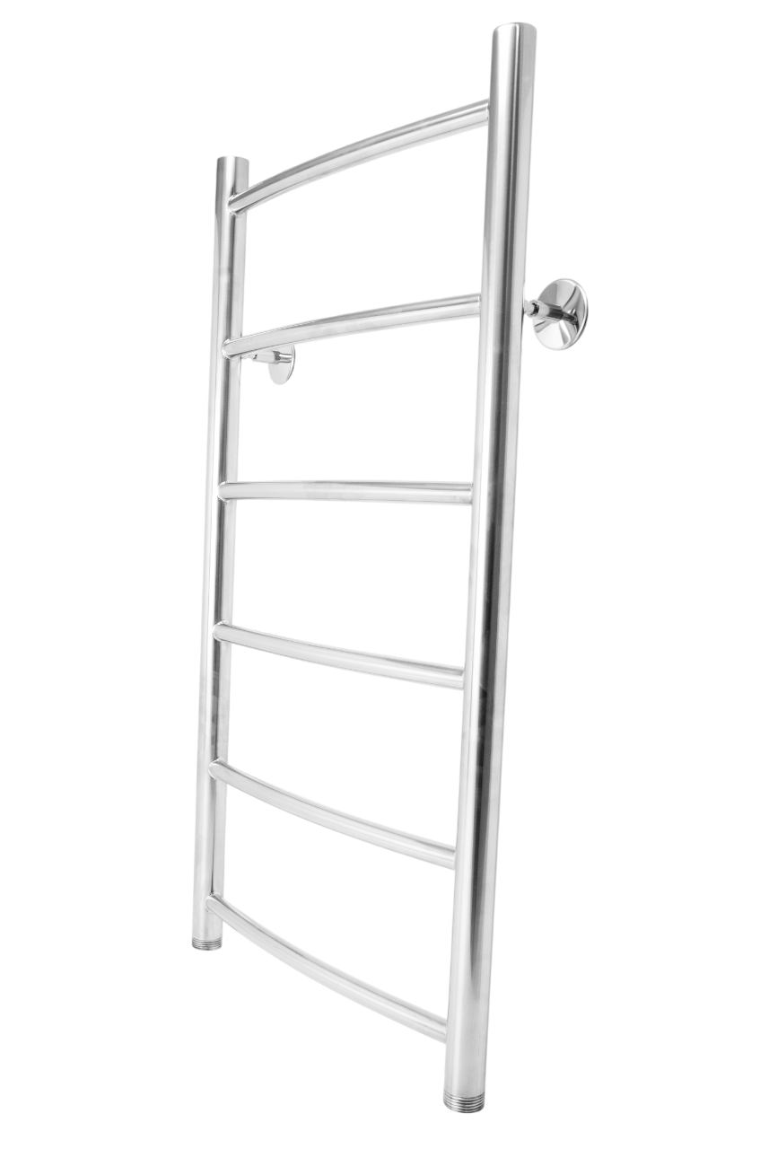 Полотенцесушитель Классик 2 40*80 ф1" 6 перекладин (К-нижнее, Дуга) 01913