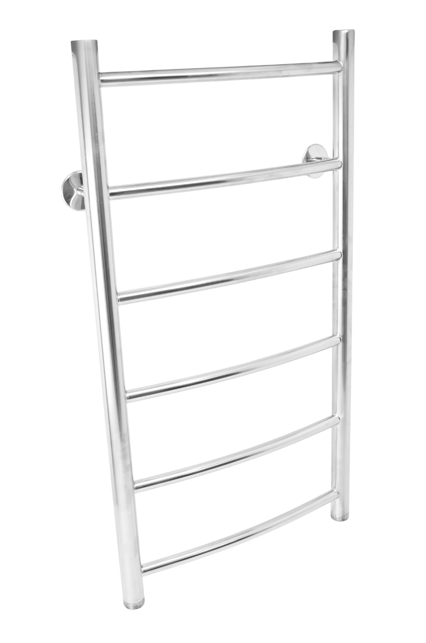 Полотенцесушитель Классик 2 40*80 ф1" 6 перекладин (К-нижнее, Дуга) 01913