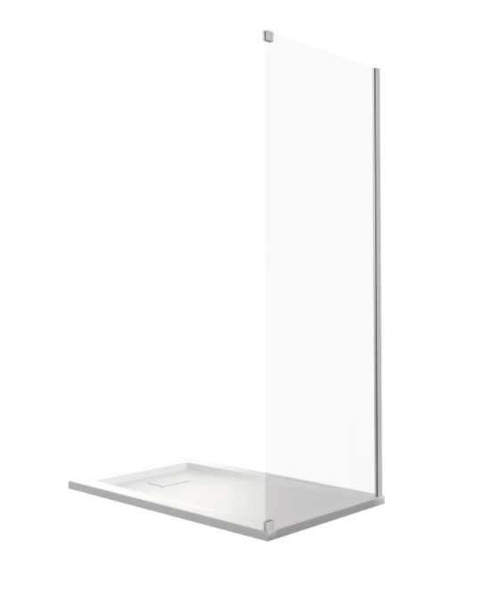 Боковая часть GOOD DOOR IDEA SP-80-C-СН стекло Прозр 6мм профиль хром ***