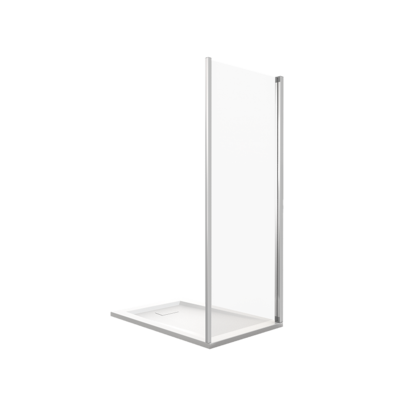 Боковая часть GOOD DOOR LIRA SP-100-C-CH стекло Прозрачное 4 мм ***