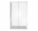 Душ.ограждение GOOD DOOR PUERTA WTW-140-С-СH Прямое стекло Прозрач (б/поддона и автослива) (1 часть - WTW-140)