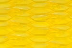Коврик противоскользящий в ванную "СОТЫ" 67смх37см, жёлтый
