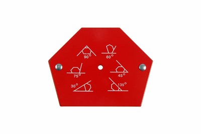 Магнитный угольник для сварки ТУНДРА, 30,45,60,75,90,135°, усилие на отрыв 23 кг 4121909