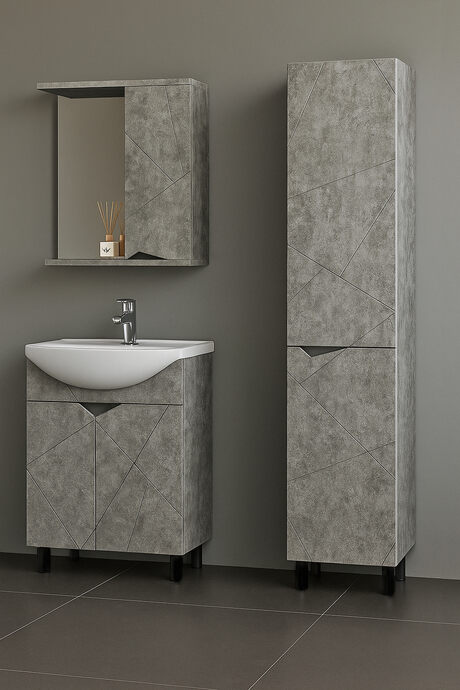 Простая формула современного интерьера — мебель для ванной «Джой»!