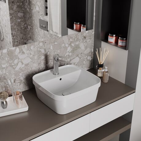 Новые накладные раковины D&K - элегантное решение для экономии пространства ванной комнаты!