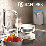 В мае стартуют продажи смесителей Santrek Aqua
